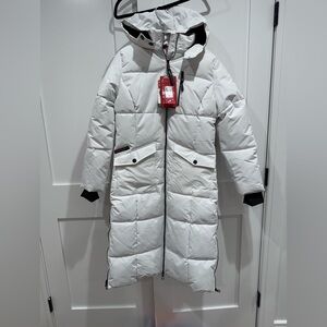 Canada Weather Gear Womens Black Parka Jacket Coat Size L